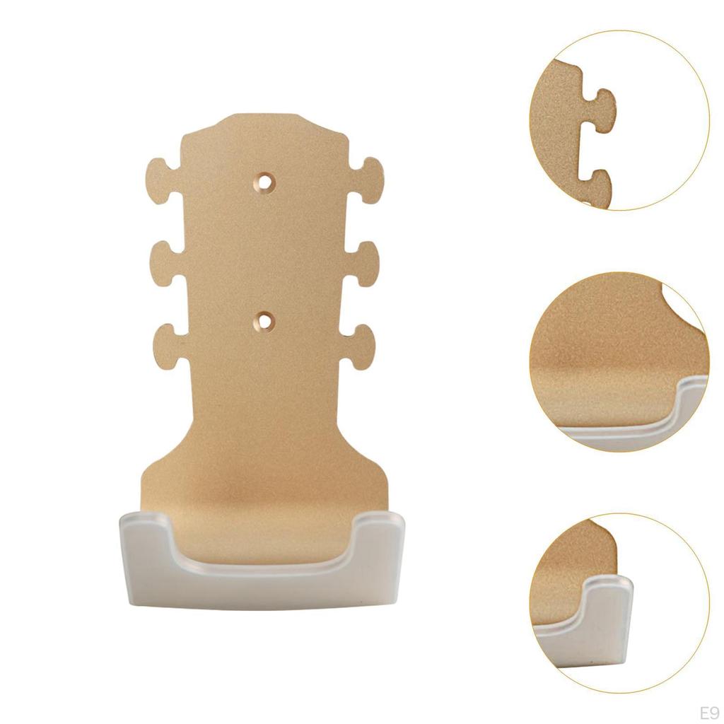 Guitar Wall Mount No Music Instrument Stand Ukulele Holder Aluminum Alloy