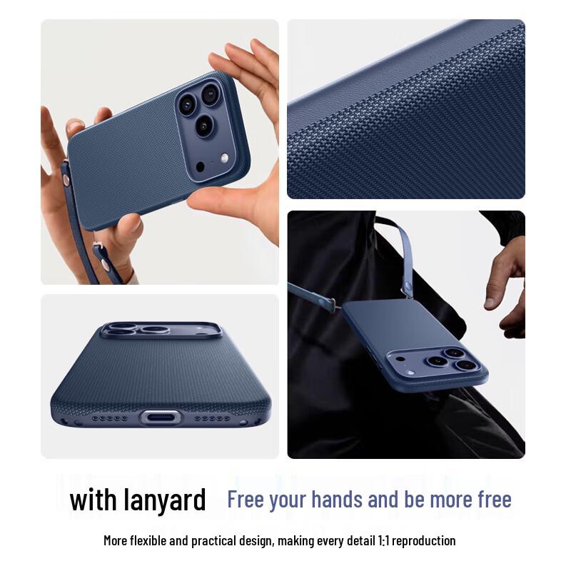 Diyiwei Woven Fabric MagSafe Case for iPhone 17 Series