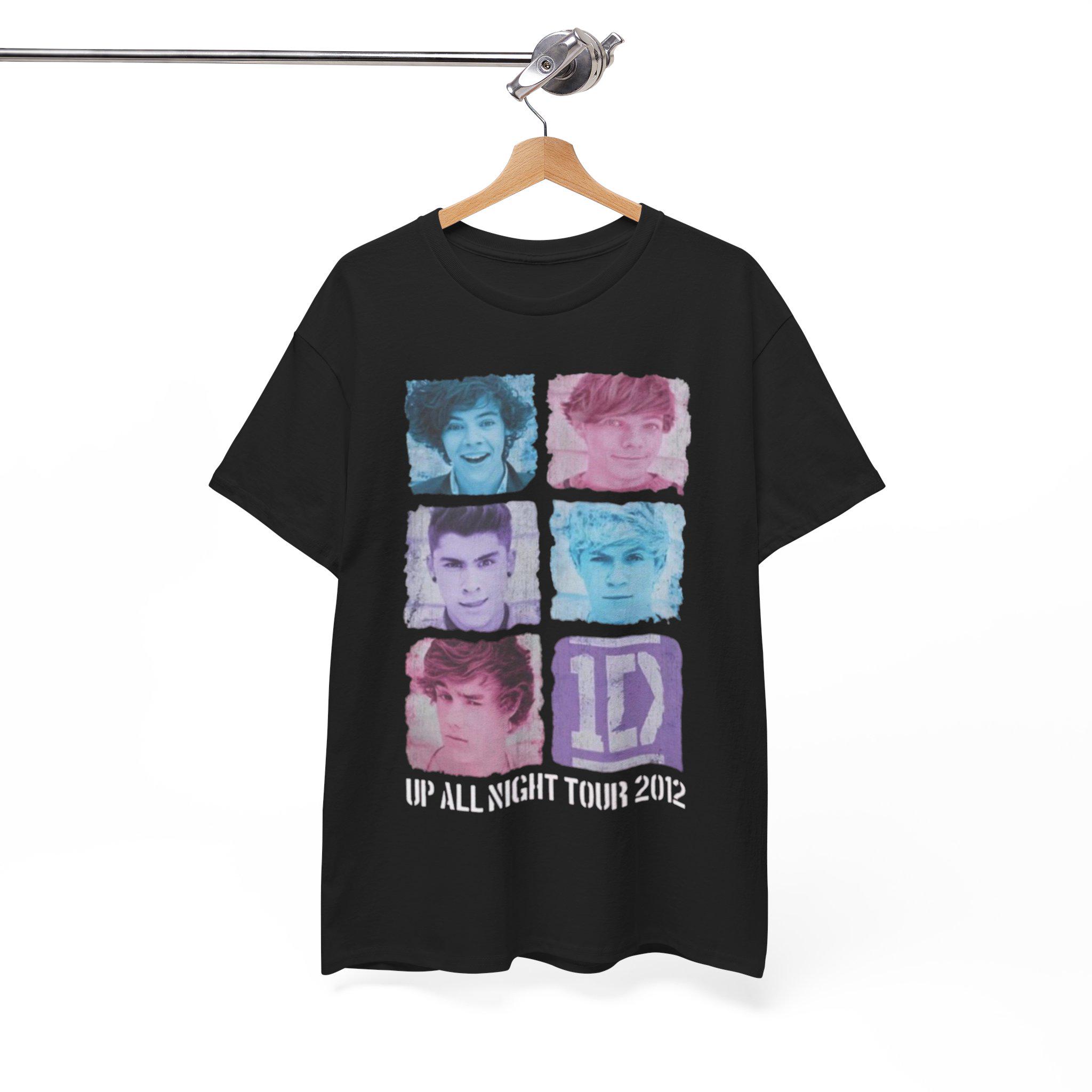 

Vintage Y2K HipHop Short Sleeve One Direction Concert Tour Cotton Printed TShirt Y2k Top Street Style Harajuku Tee Unisex 4XL