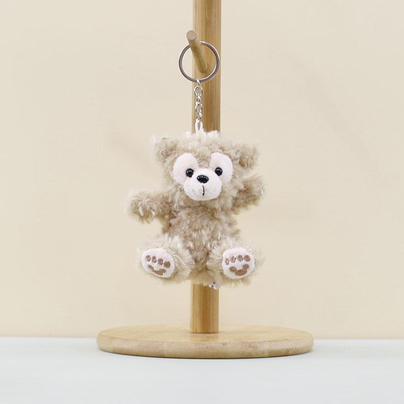 

Duffy Lovely Bear Plush Keychain Charming Doll Accessory For Bags And Backpacks Duffy Bear