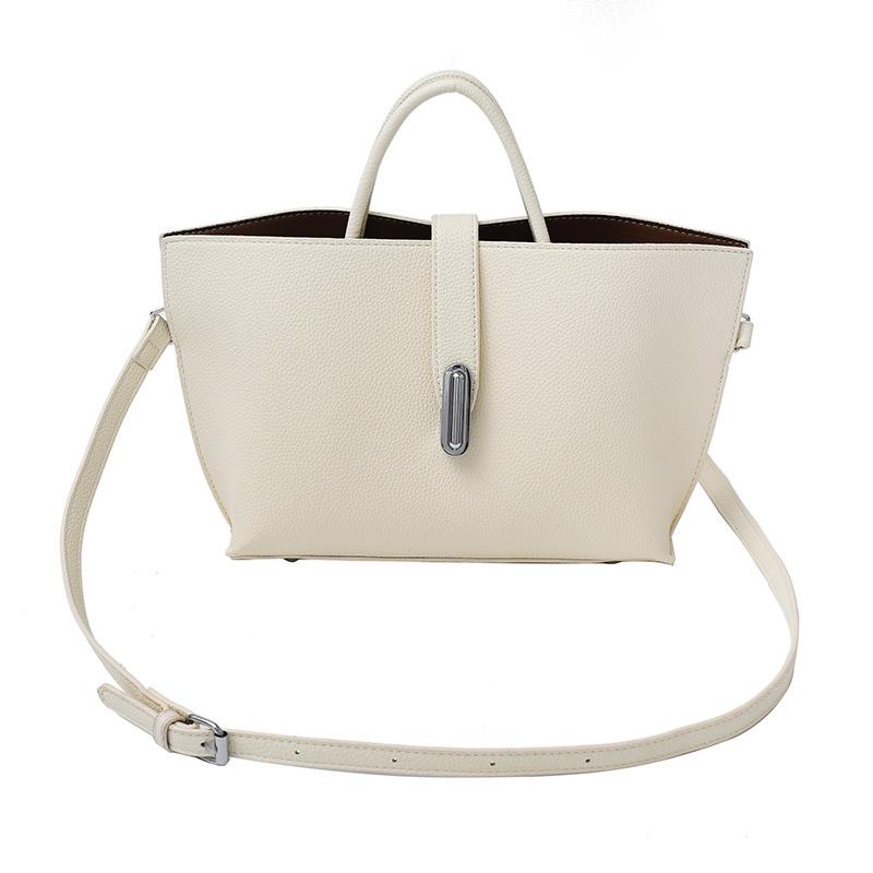Niche handbag women's spring and summer new commuter shoulder messenger bag large-capacity bucket bag