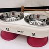 High-Stand Cat Bowl Anti Slip Detachable Dog Food Feeding Basin Large Capacity Anti Tipping Pet Drinking Feeder Kitten Puppy
