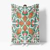 Floral Pattern Fleece Blanket Decorative Throw Soft Warm Bed Sofa Cushion Cover Gift Idea