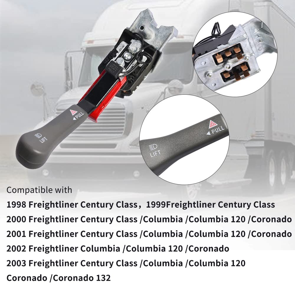 Multifunction Switch, Turn Signal Combination Switch A1413495000 Compatible with Freightliner Century Columbia 1998-2003, Replace A-14-13495-000