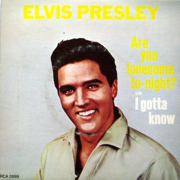 Пластинка 7 дюймов ELVIS PRESLEY Are You Lonesome Tonight I Gotta RCA2699 RCA Canada Rock Б/у