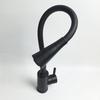 TLXT Black Silicone Universal Hose Wall-Mounted Mixer Faucet