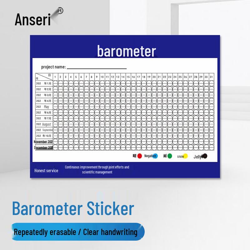 Anserui Building Construction Barometer Sticker