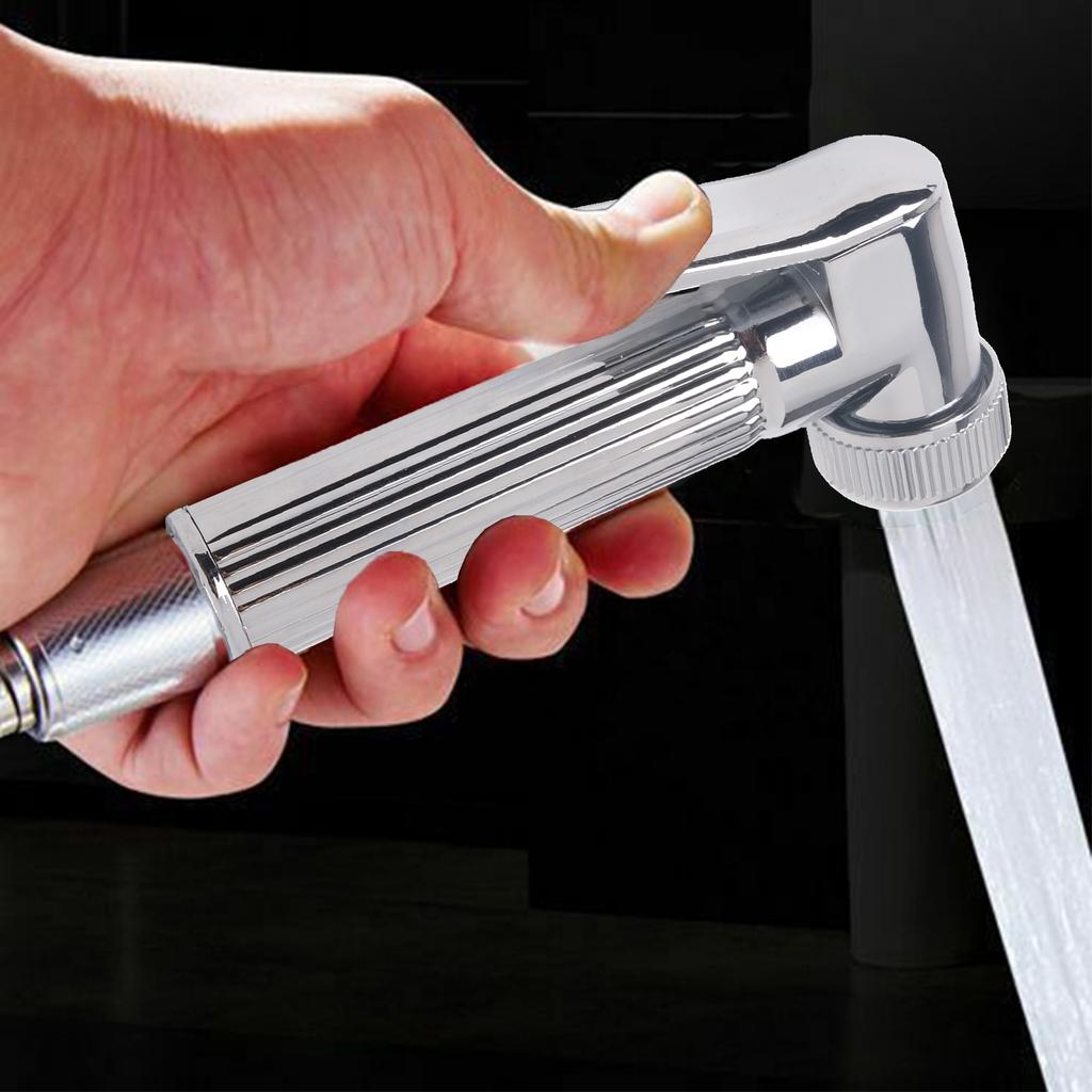 Bidet Sprayer Gold Self Cleaning Shower Head Zinc Alloy