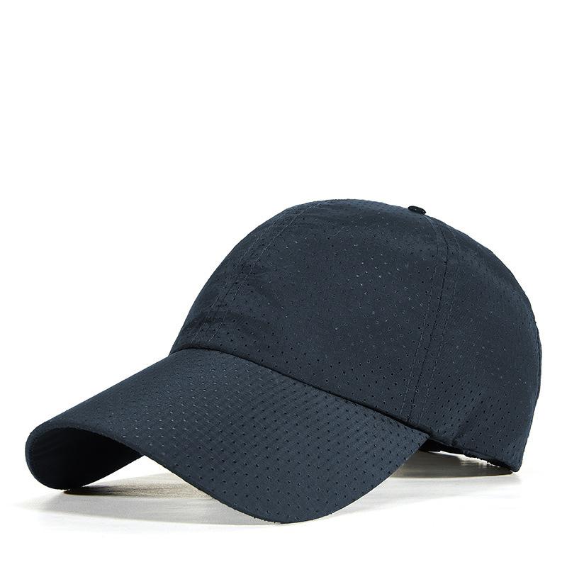 Frühling und Sommer Atmungsaktive Netz-Baseballkappe Herren und Damen Trend Outdoor Freizeit Sonnenschutz Sonnenschutz Sport Schnelltrocknende Mütze Dünn