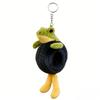 16-18cm Italian Brainrot Plush Keychains Doll Keyring Stuffed Peluche Toy Tralalelo Tralala Tung Tung Tung Sahur Gift