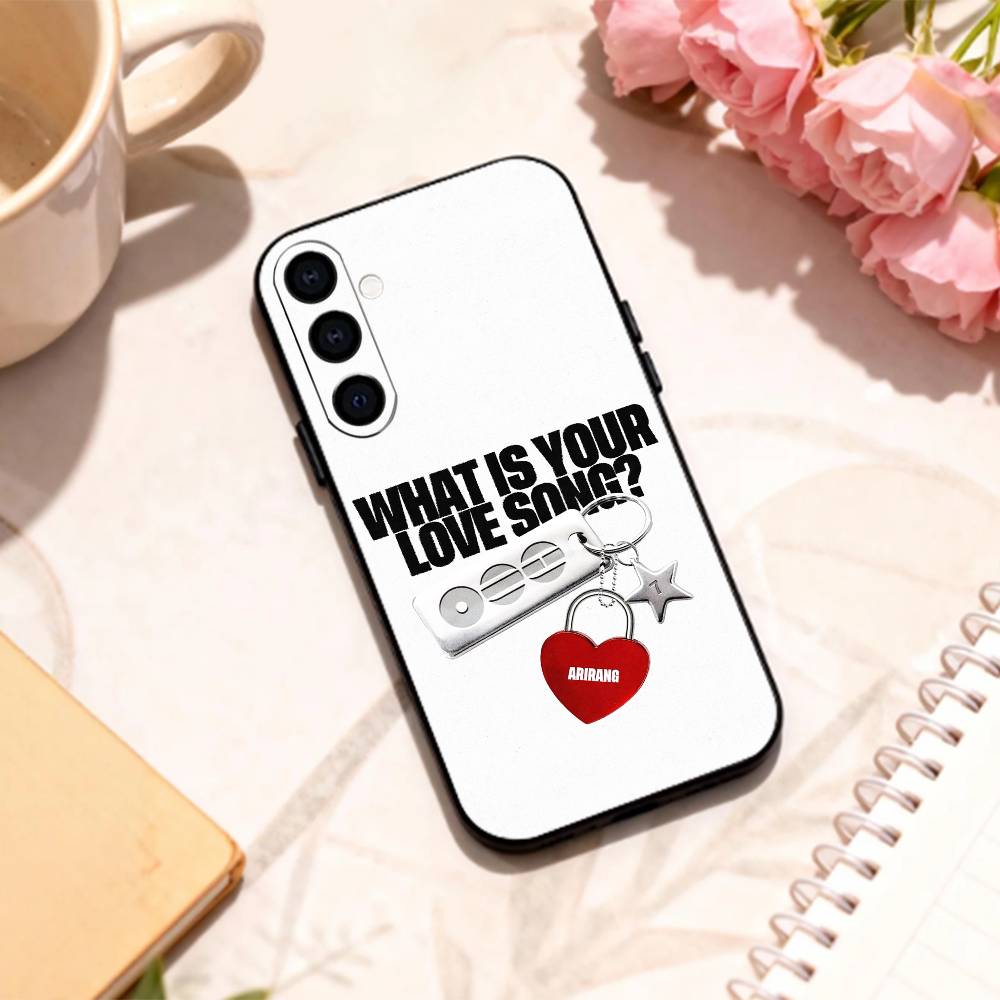A-ARIRANG T-Tour 2026 SWIM   Phone Case For Samsung Galaxy A73,A72,A71,A70,A53,A52,A51,Others Soft Black Shell