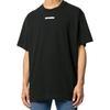 Off-White Marker Short-Sleeve Over Tee Black/Red Men Tops OMAA038E20JER0021025