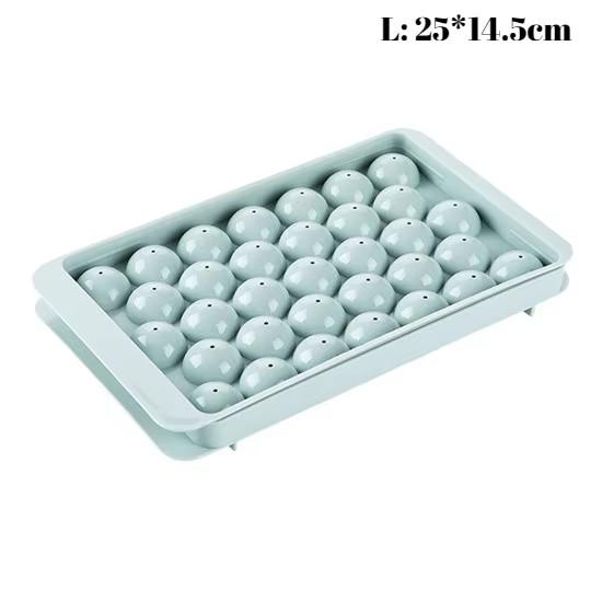 Runde Eisbox, runde Eisbox mit Deckel, Eishockeyform für Kühlschrank Gefrierfach