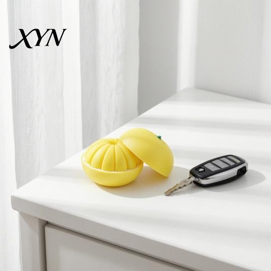 Fake Fruit Decoration 3D Printed Orange Fidget Toy, Stress Relief Simulated Kids Toy Model Ornament for Home Office Desktop