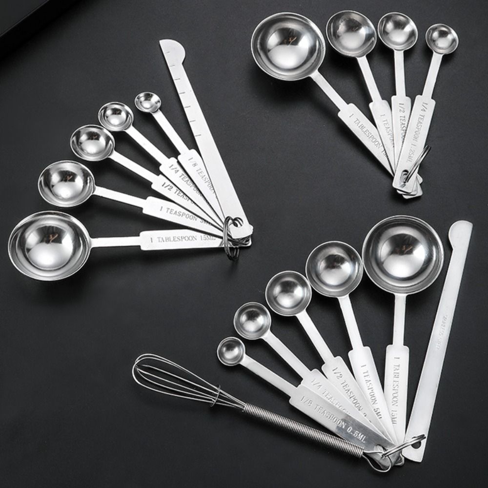 Stainless Steel Coffee Measuring Spoon with Scale Kitchen Measuring Cup  Seasoning Measuring