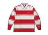 Supreme X Nike Stripe Rugby Red