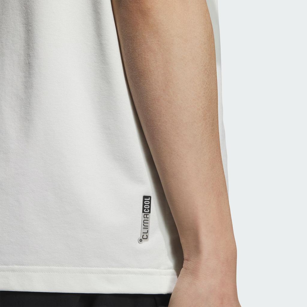 Adidas Tricou cu mânecă scurtă Climacool Topuri Bărbați Han-Jade-Alb KC3091