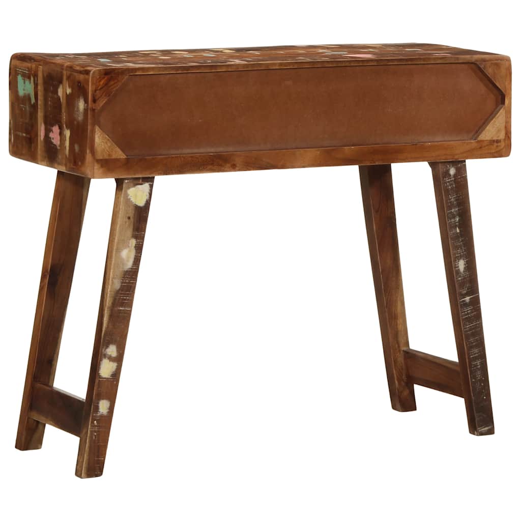 Console Table 90x32x75 cm Reclaimed Solid Wood