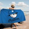 Modische M-Malbon Golf Kunst Mikrofaser Decke Schnelltrocknend Strandtücher Übergröße Druck Super Saugfähig Pool Handtuch Decke