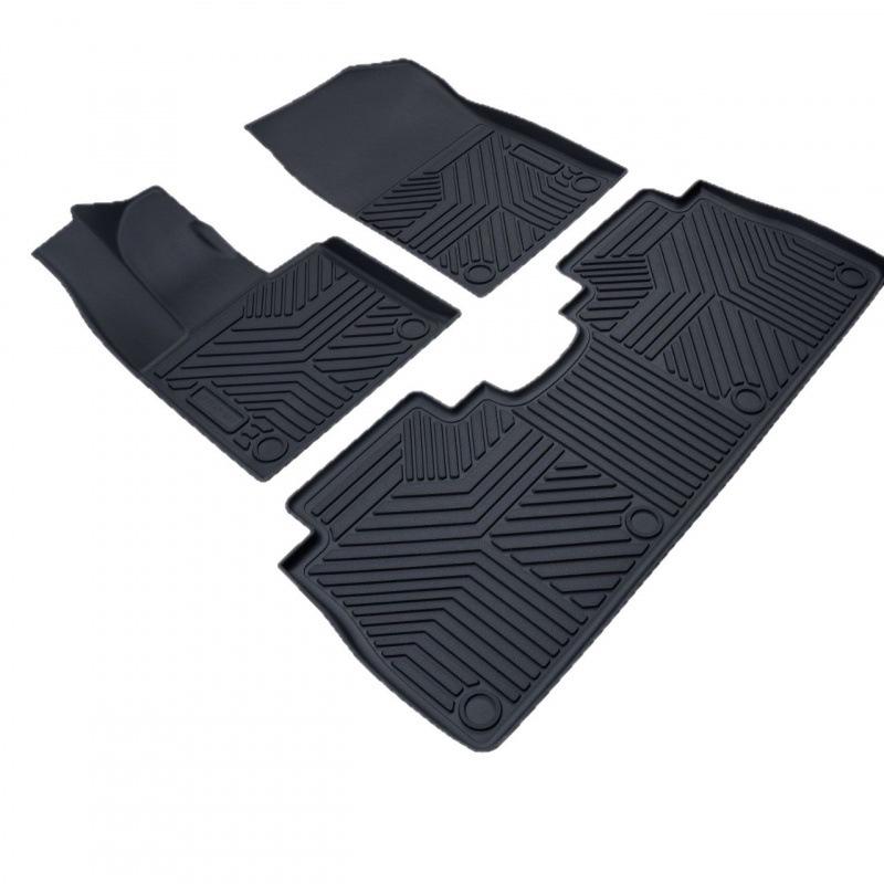 Eco-Friendly TPE Car Floor Mats - Thick, Wear-Resistant Interior Accessories