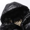 Puffer Jacket High Quality for Unisex Men and Women Thick Warm Hooded Winter Down Overcoat Coats