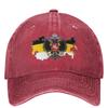 Russian Empire With Eagle Washed Baseball Cap Pop Cool Trucker Hat Summer Couple Women Hunting Camping Sun Visors Baseball Caps