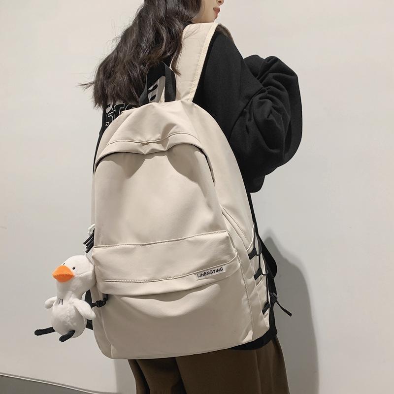 Retro Backpack Student Schoolbag Men's And Women's Backpack