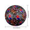 Yamal 19 Streetwear Fashion Icon Soccer Ball Size 5 Football Machine-Stitched Indoor/Outdoor Training and Matches Soccer Accessory