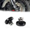 Quick Install Motorcycle Axles Protector Aluminum Construction Weatherproof Designs Front Axles Cap for Bike 121 117 CVO