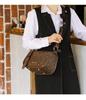 2023 MK F Pillow Women's Crossbody Shoulder Bag with Wide Strap & Tassels