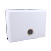 Wall Mounted Tissue Box Plastic White Wearproof Easy To Clean Wall Hanging Tissue Holder for Home