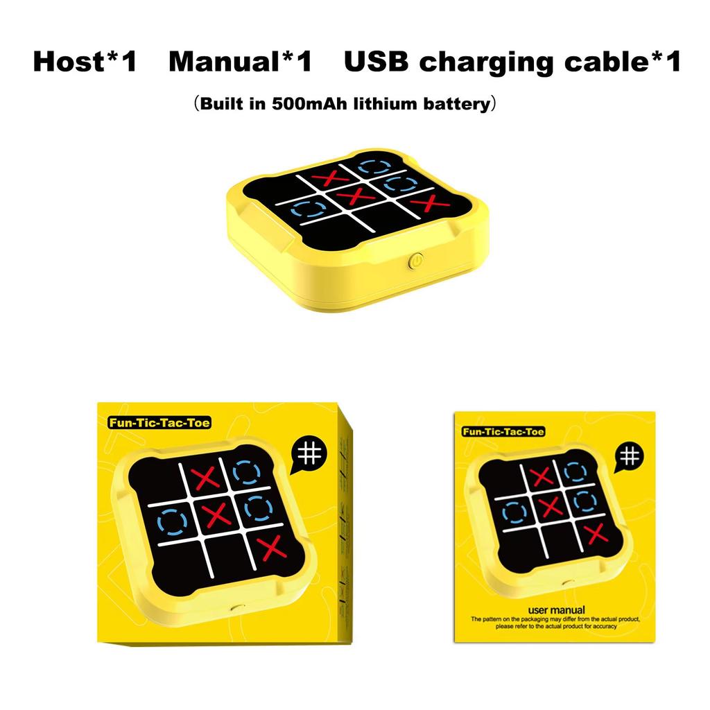 1 stuks Boter-kaas-en-eieren Schaken Elektronisch Puzzelspeelgoed Schaken Multifunctionele Spelmachine Schaakbord Meerdere modi