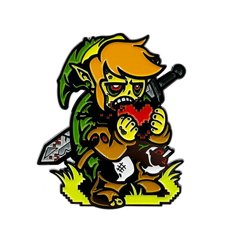 The Legend of Zelda Enamel Pins Anime Zelda Manga Brooches for Women Men Lapel Pins Badges on Backpack Clothes Accessories Gifts