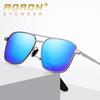 AORON Metal Frame Photochromic Polarized Sunglasses UV400 Anti Glare Sports Driving Fishing Glasses
