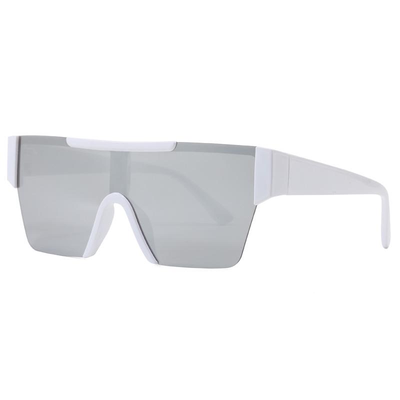 Unisex Futuristic Sunglasses: Windproof Cycling Goggles & UV Protection for Outdoor Adventures