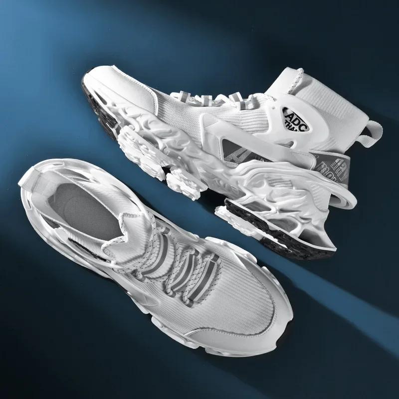Fashion Spring and Autumn New Exquisite Men's Sneakers Trendy Versatile Casual Shoes Outdoor Lightweight Breathable Sports Running Shoes