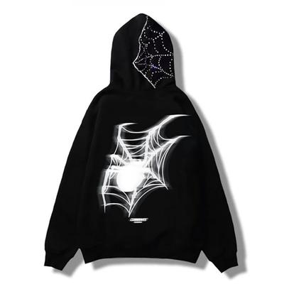 Mikina s kapucňou Y2K Streetwear Gotická Mikina s kapucňou Y2K Ležérne Voľné Hip-hop Punk Grunge Muž Ženy Grafické Oblečenie Topy