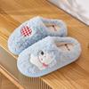 Cute Cartoon Cotton Slippers Autumn and Winter New Indoor Home Couple Thick-soled Warm Plush Cotton Shoes