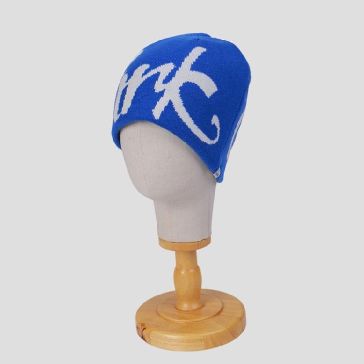 Slouchy Cotton Beanies Winter Warm Skull Cap Knitted Beanie Y2k Accessories