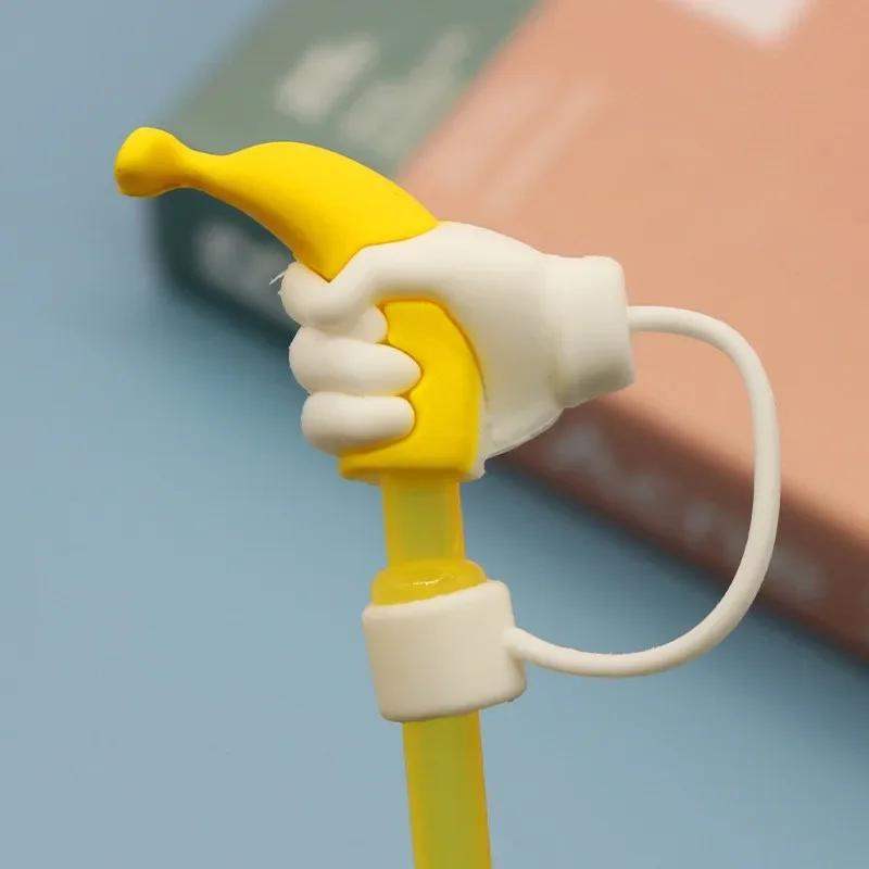 1PC Silicone Straw Plug for Water Glass Bottle Flower Shape Drinking Dust Cap Straw Tips Cover Cup Accessories for 6-8mm Straws
