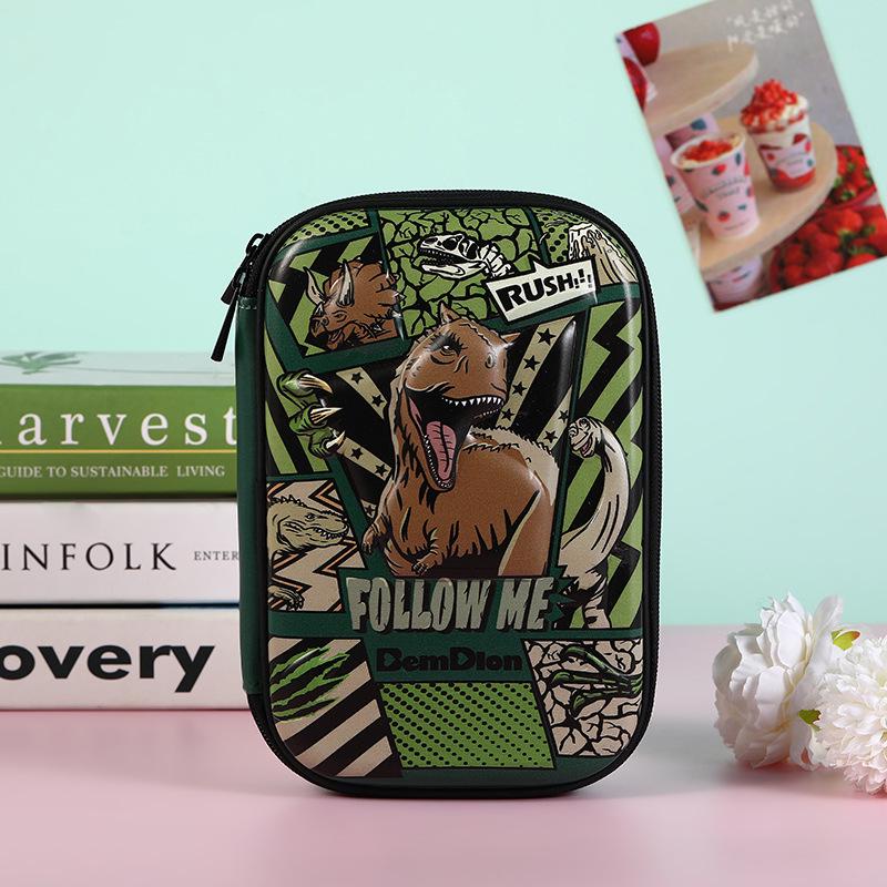 Cartoon Astronaut Large Capacity Pencil Case - Multi-purpose EVA Pencil Box for Kids