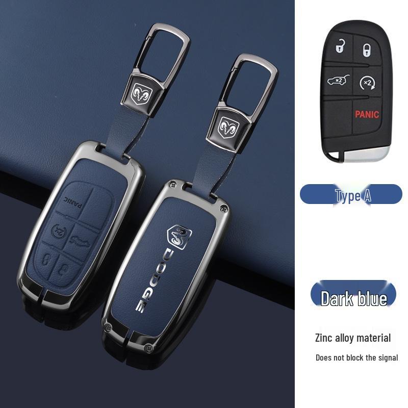 Dodge Journey Metal Key Case: Premium Key Cover with Buckle for Men's Keys