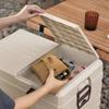 Foldable Outdoor Camping Storage Box Large Capacity Organizer for Car Travel Food Tableware Camping Equipment Accessories
