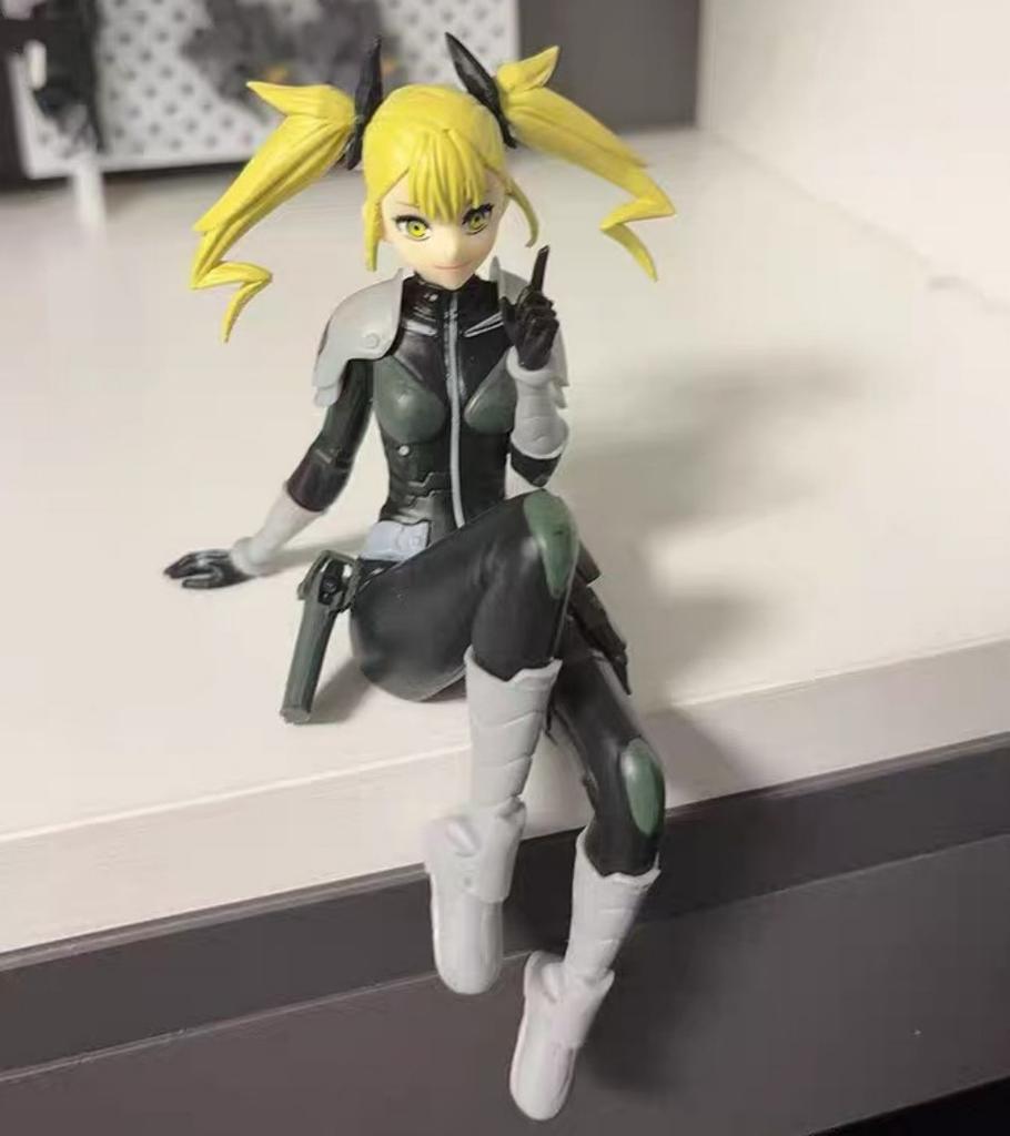 Anime Figurine Kaiju No. 8 Soshiro Hoshina Kikoru Shinomiya Action Model Pvc Toy Collection Desktop Accessories Gift
