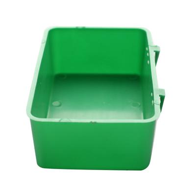 Tavă multifuncțională cu alimente verde, cada papagal, cușcă pentru animale, cutie de duș