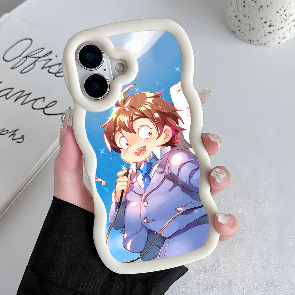 Accel Arita Haruyuki Wavy Edge TPU Mobile Phone Case for iPhone 17 16 15 14 13 12 11 Air Pro Max Plus Colorful Cover