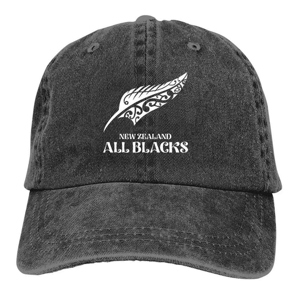Summer Cap Sun Visor Novelty Hip Hop Caps New Zealand All Blacks Cowboy Hat Peaked Hats
