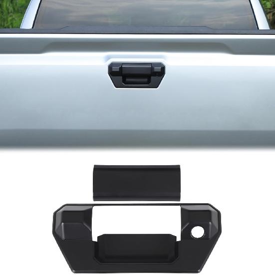 

Aunginsy Tailgate Door Grab Handle Trim Cover Compatible with Toyota Tacoma 2024 2025 2026, ABS Rear Trunk Door Pull Handle Liftgate Panel Scratch матовый черный