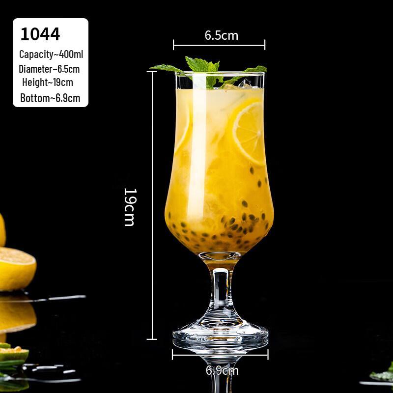 Premium High-Capacity Glass Beverage Tumbler