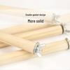 Solid Wood Bird Stand Rod with Screws for Starlings, Mynas, Parrots - Cage Accessory Platform.